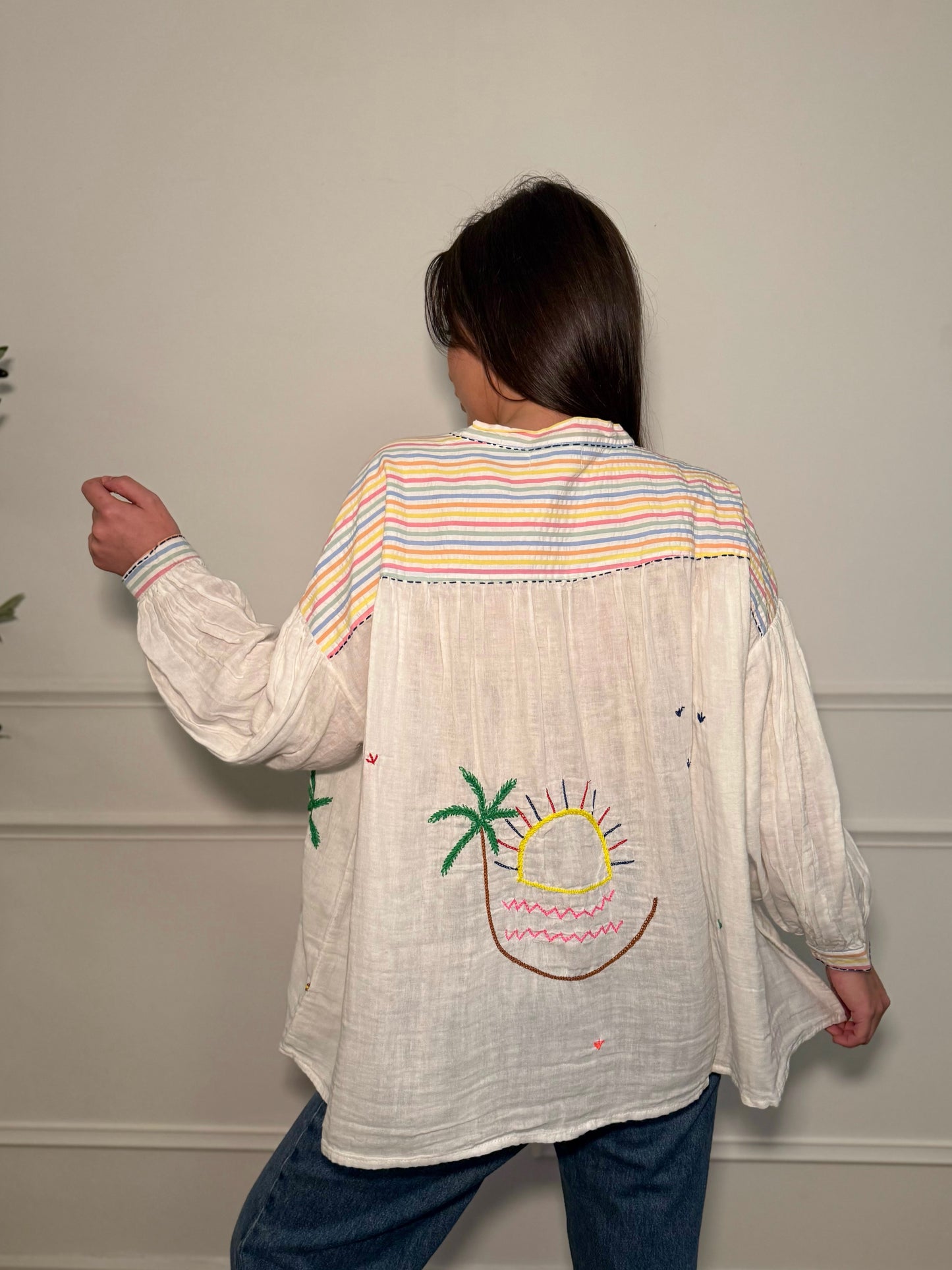 Chemise blanche ILE MAURICE