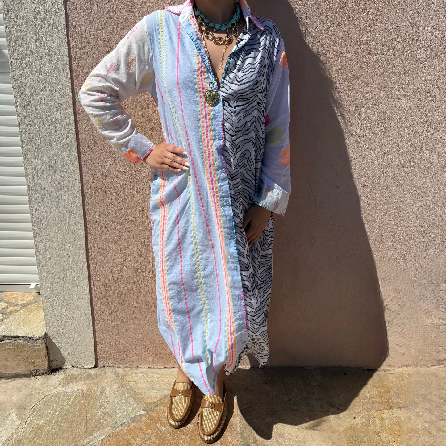 Robe patchwork
