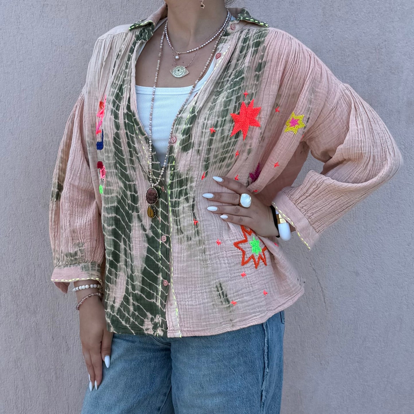 Chemise tie & dye