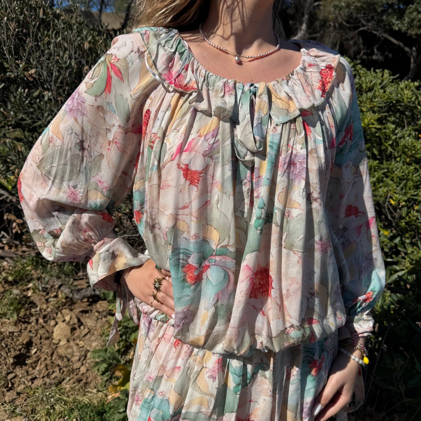 Robe fleurie