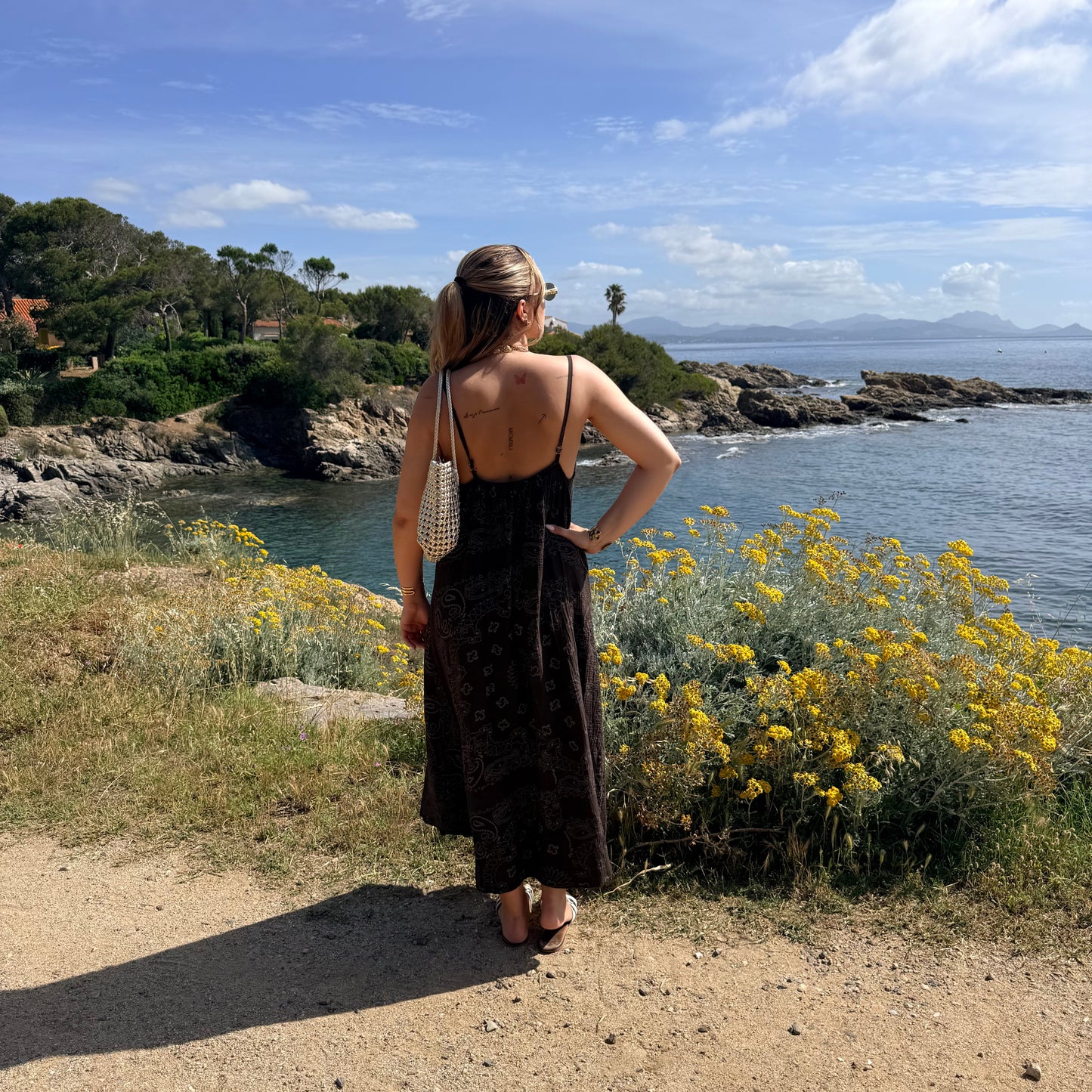 Robe bandana chocolat