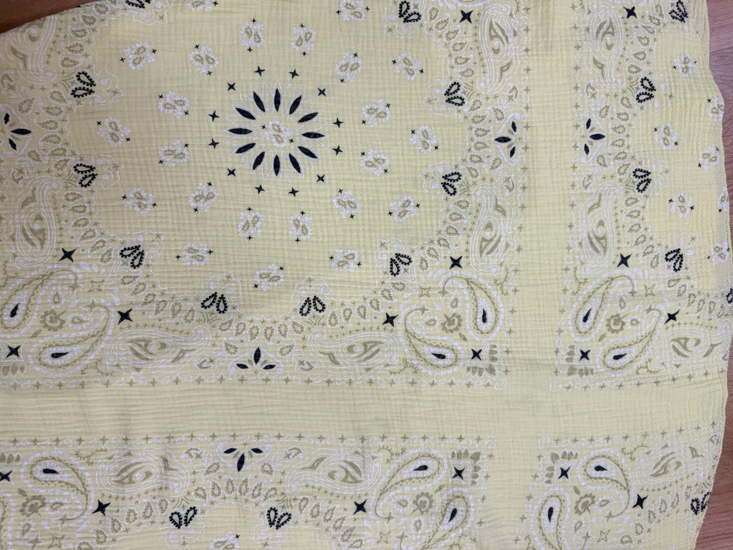 Robe bandana jaune