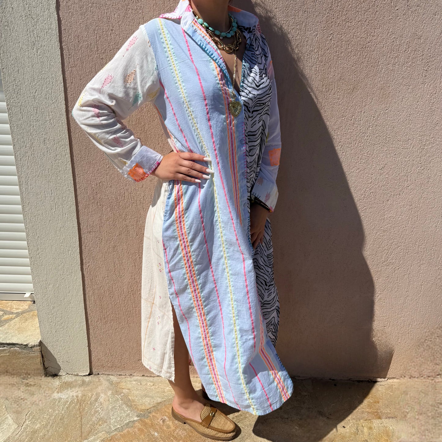 Robe patchwork