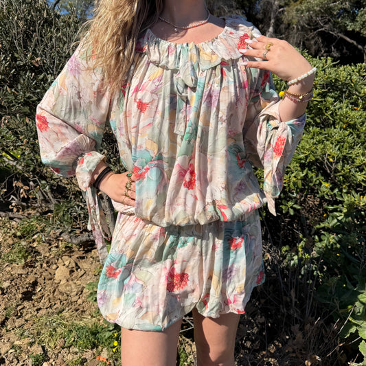 Robe fleurie