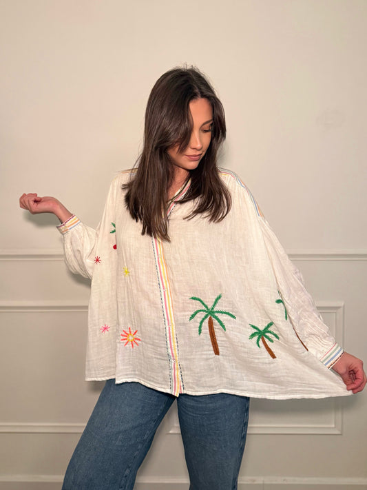 Chemise blanche ILE MAURICE