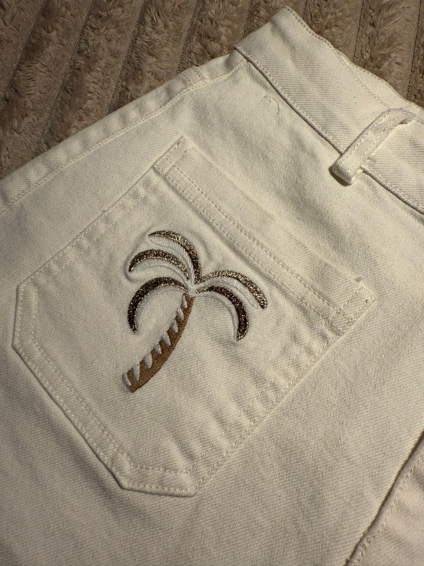 Short blanc SAINT-BARTH