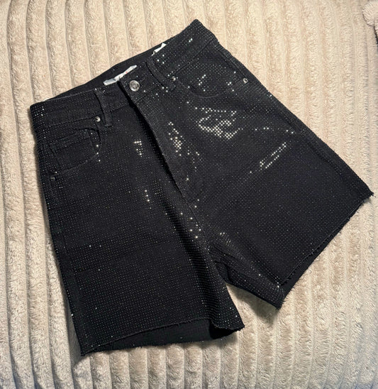 Short jean noir IBIZA