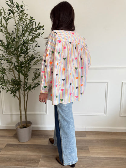 Chemise multicolore ROMA
